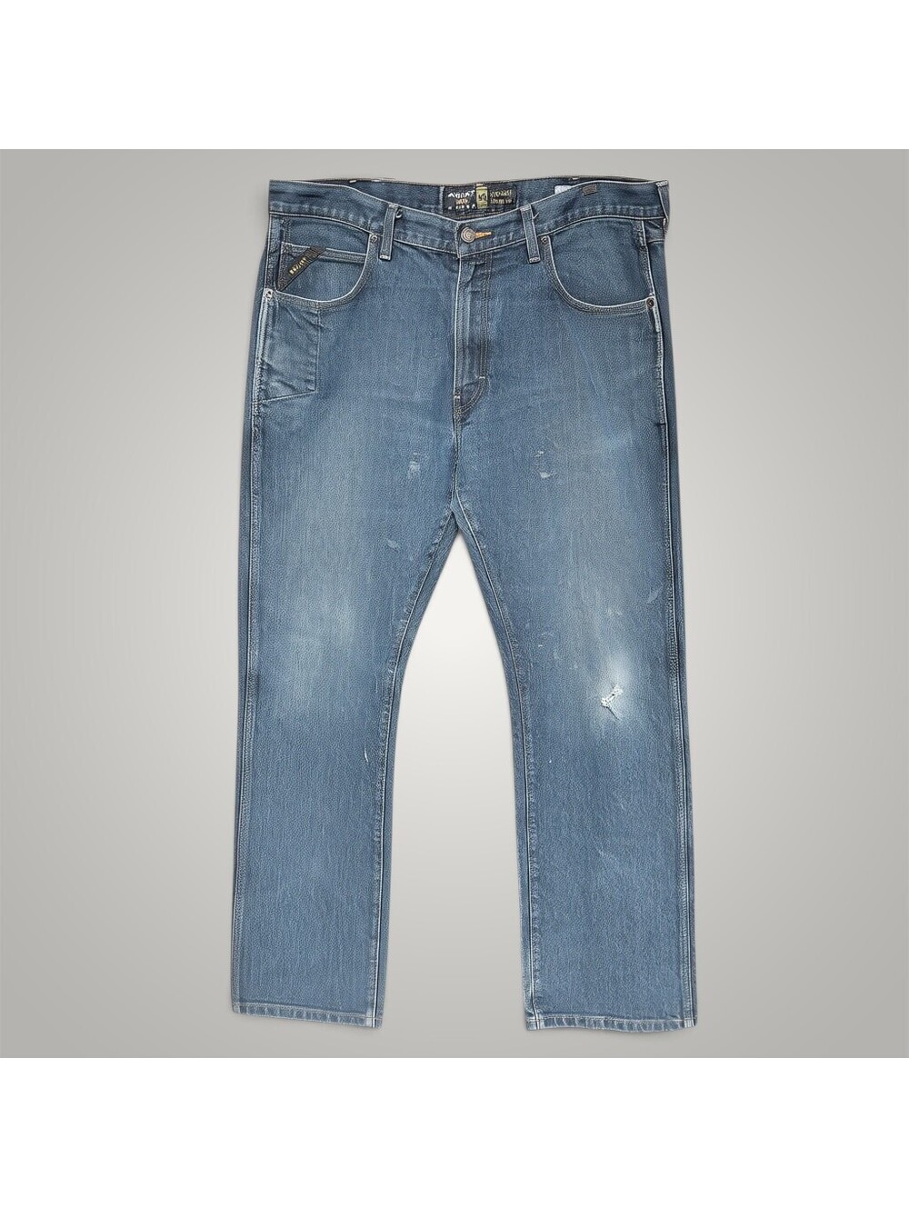 Ariat Rebar M5 Straight Leg Blue Jeans | 33x32